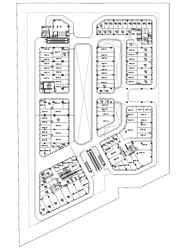 first floor layout of AIPL Joy-District