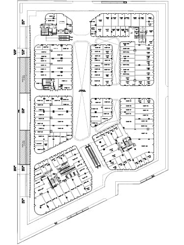 Ground floor layout of AIPL Joy-District
